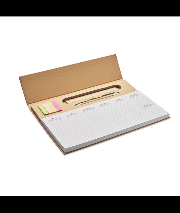 MEMWEEK - PLANIFICADOR SEMANAL DE MESA