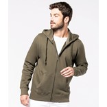 MEN'S FULL ZIP HOODED SWEATSHIRT