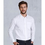 MEN'S LONG-SLEEVED COTTON POPLIN SHIRT