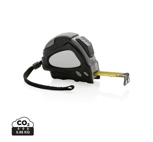 MÈTRE RUBAN AUTO STOP 5M/19MM EN PLASTIQUE RECYCLÉ RCS