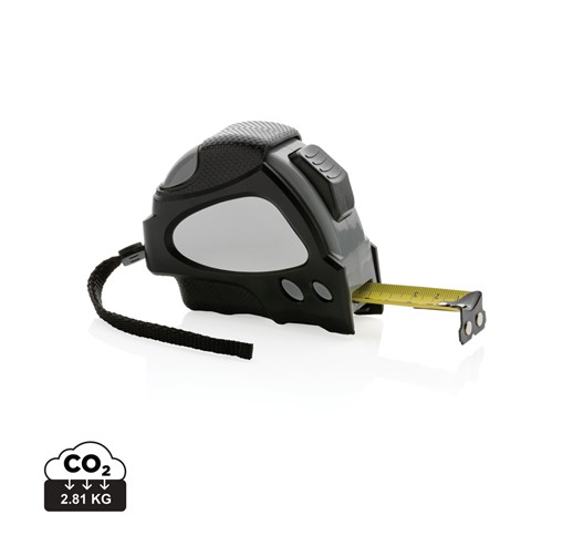 MÈTRE RUBAN AUTO STOP 8M/25MM EN PLASTIQUE RECYCLÉ RCS