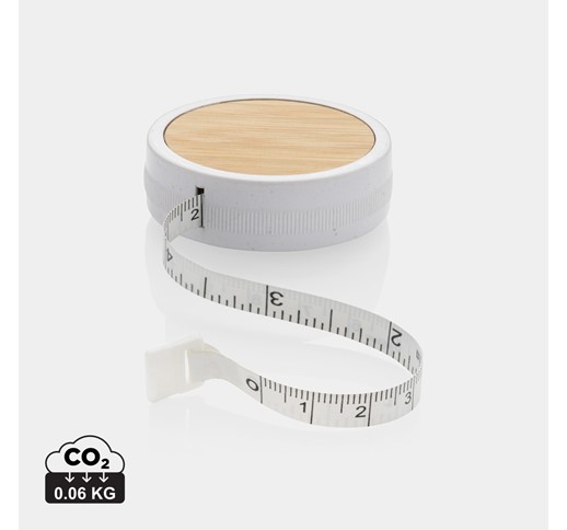 MÈTRE RUBAN DE TAILLEUR EN PLASTIQUE RECYCLÉ RCS ET BAMBOU