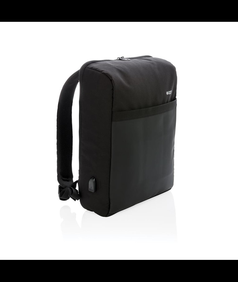 MOCHILA ANTIRROBO 15" SWISS PEAK CON PROTECCIÓN RFID Y USB