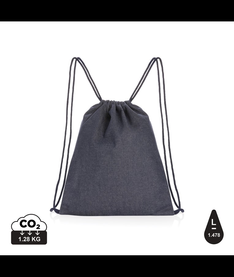 MOCHILA CON CORDÓN RECICLADA IMPACT AWARE™