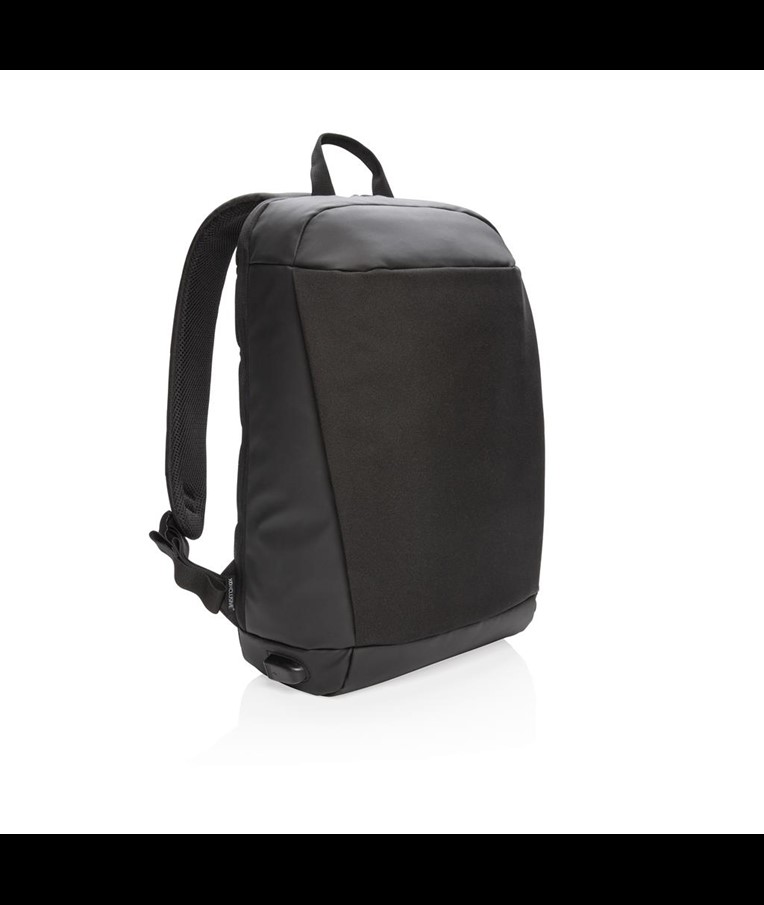 MOCHILA MADRID ANTIROBO CON RFID Y USB SIN PVC