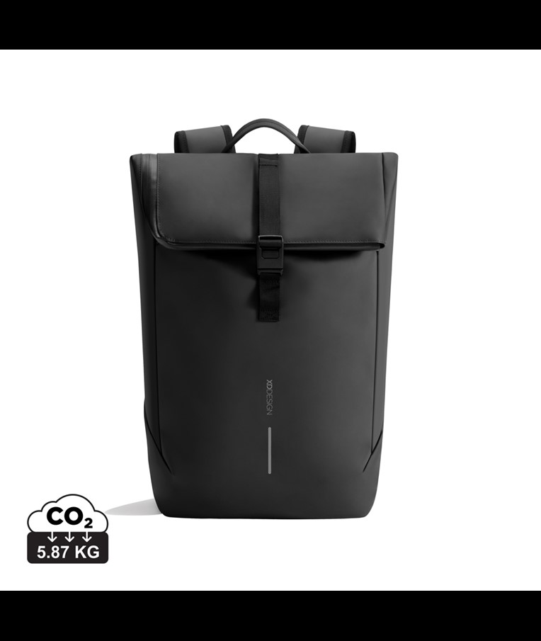 MOCHILA URBANA RESISTENTE AL AGUA CON SOLAPA
