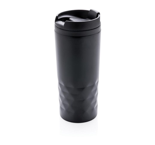 MUG GÉOMÉTRIQUE, NOIR