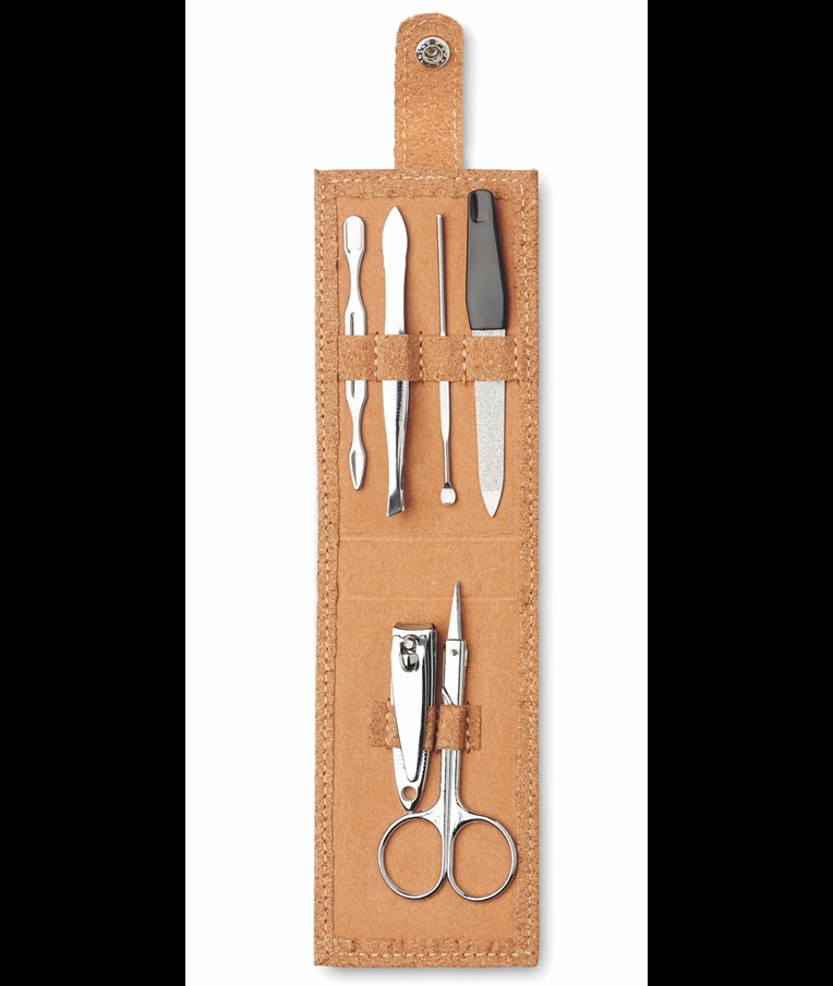 NAILKIT CORK - SET DE MANICURA ESTUCHE CORCHO