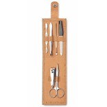 NAILKIT CORK - SET DE MANICURA ESTUCHE CORCHO
