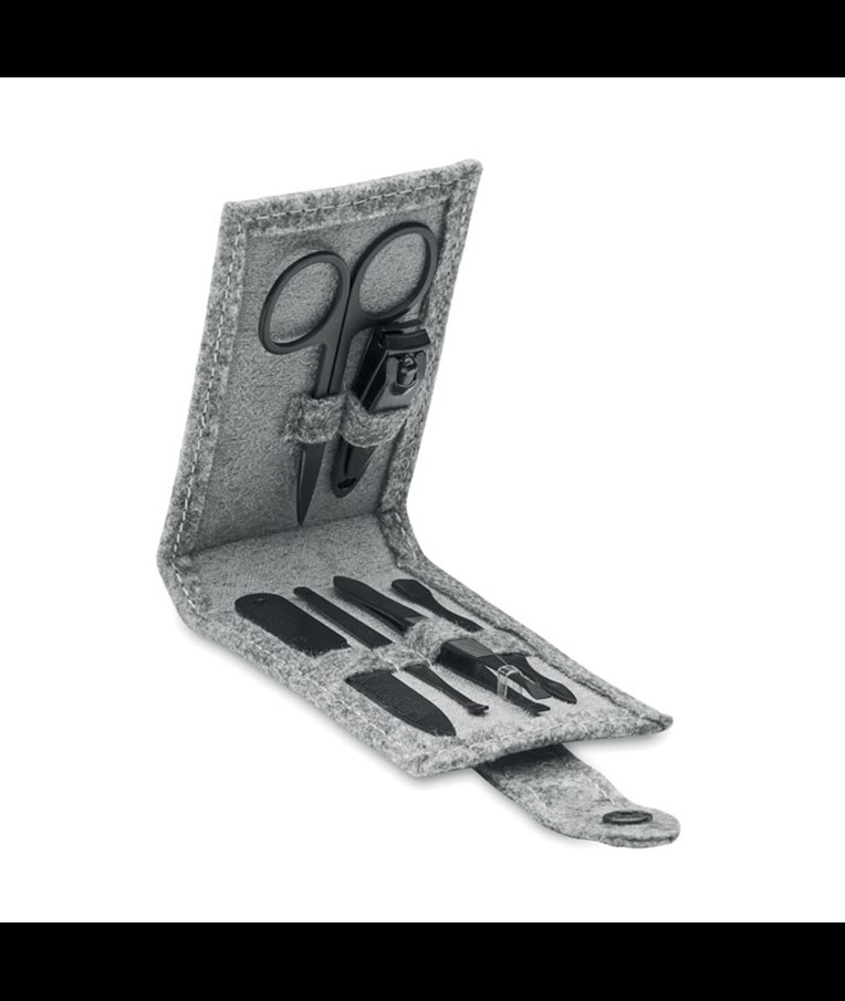 NAILKIT FELT-SET DE MANICURA DE 6 PIEZAS DE FIELTRO RPET