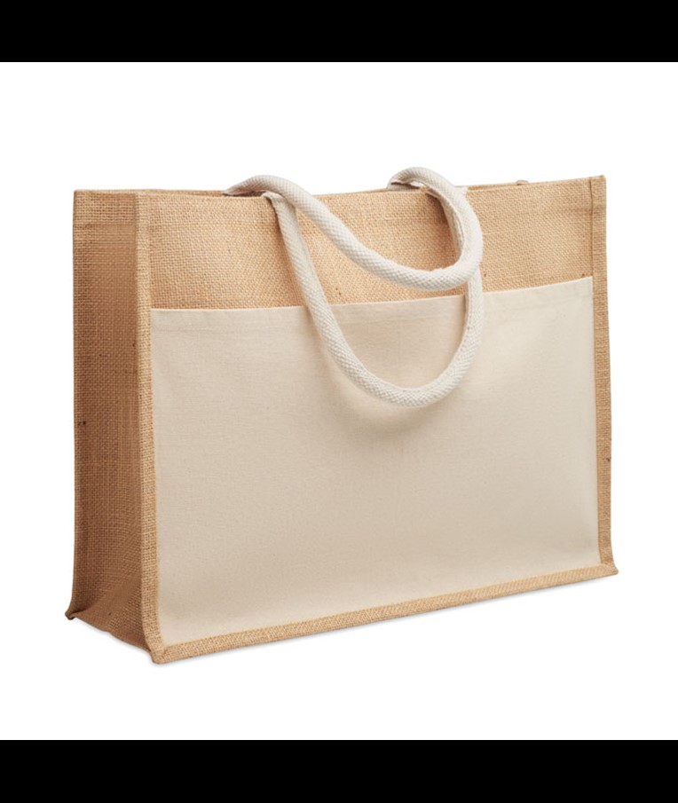 NAKUPOVALNA TORBA IZ JUTE BAGA