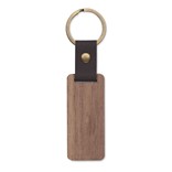 NAWKEY - KEY RING IN WALNUT AND PU