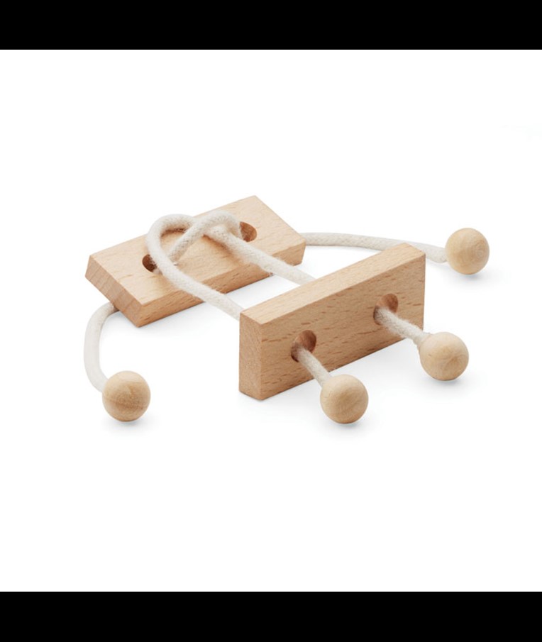 NEURONA-ACERTIJO DE MADERA RECTÁNGULO