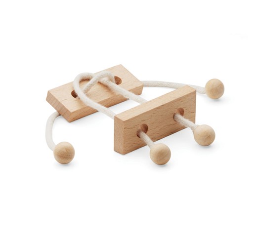 NEURONA-WOODEN BRAIN TEASER RECTANGLE