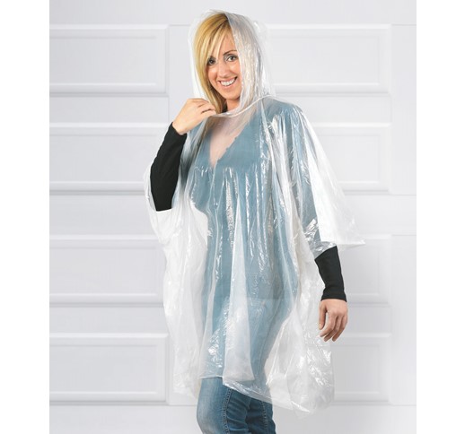 NIMBUS - PONCHO IN ROUND CONTAINER 