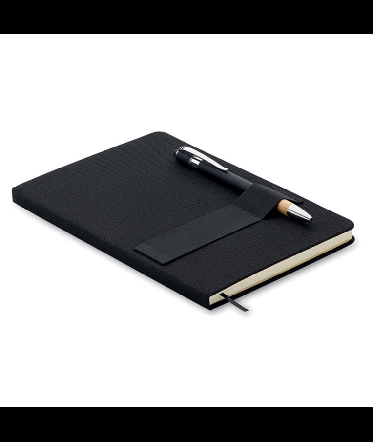 NOTA - CUADERNO RPET A5 CON BOLÍGRAFO