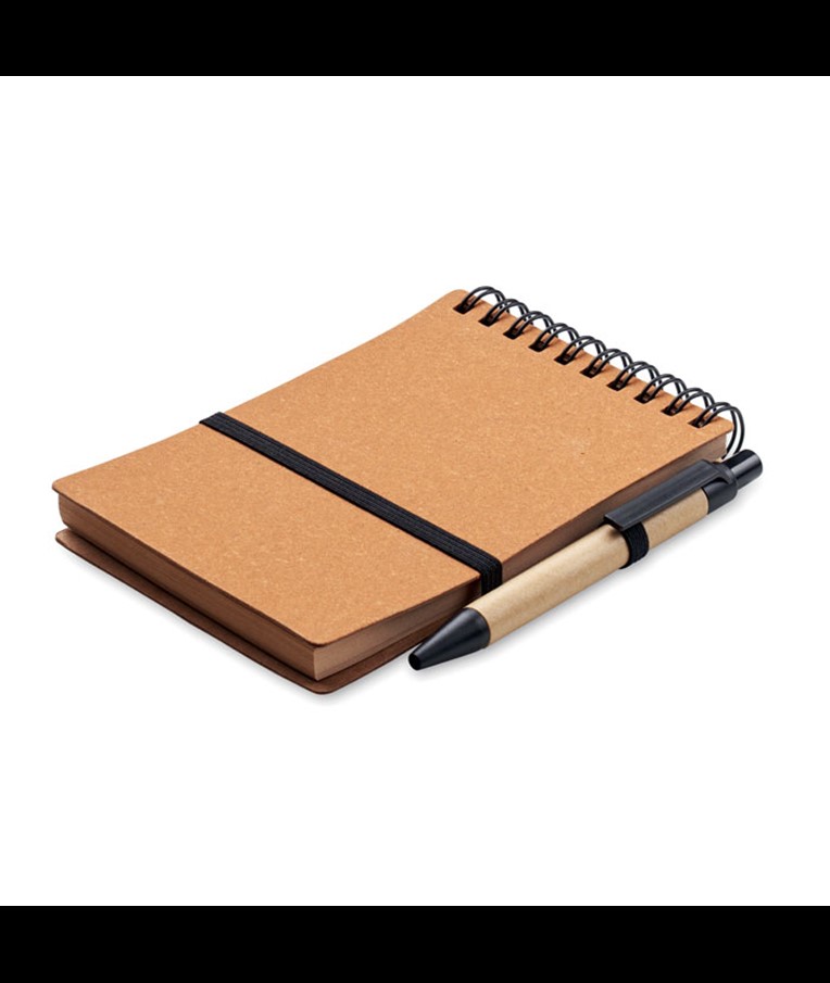 NOTIE - LIBRETA RECICLADA CON BOLÍGRAFO