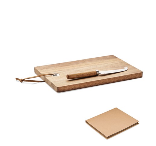 OSTUR LARGE-JUEGO DE TABLA DE QUESOS DE MADERA DE ACACIA