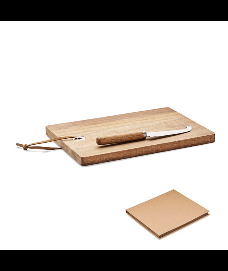 OSTUR LARGE-JUEGO DE TABLA DE QUESOS DE MADERA DE ACACIA
