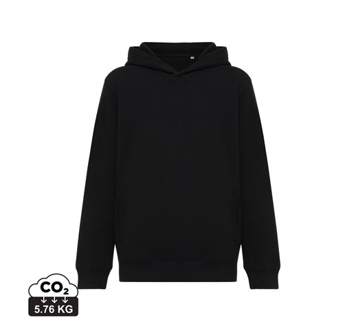 OTROŠKI HOODIE IZ RECIKLIRANEGA BOMBAŽA S STRANSKIMI ŽEPI IQONIQ YENGO