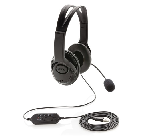 OVER EAR WIRED WORK HEADSET