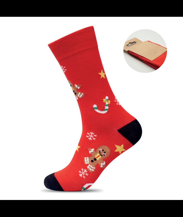 PAIR OF CHRISTMAS SOCKS SOC LARGE L