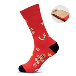 PAIR OF CHRISTMAS SOCKS SOC LARGE L