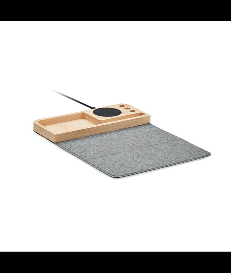 PANDU - CARGADOR INALÁMBRICO BAMBÚ 15W