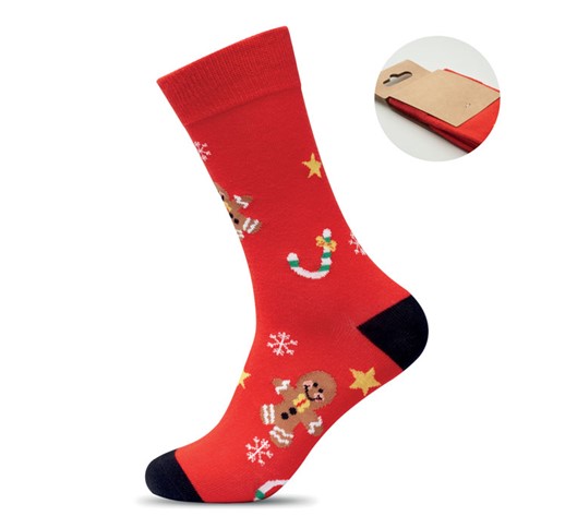 PAR DE CALCETINES NAVIDEÑOS SOC LARGE L