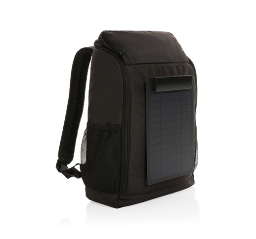PEDRO AWARE™ RPET DELUXE RUCKSACK MIT 5W SOLAR PANEL
