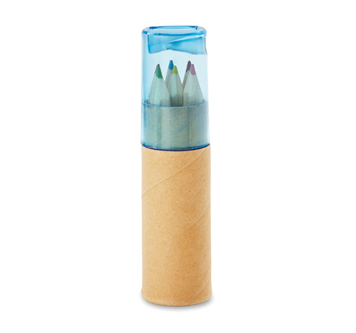 PETIT LAMBUT - TUBE DE 6 CRAYONS DE COULEUR 