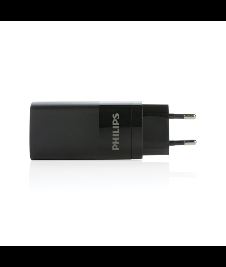 PHILIPS 65W ULTRA FAST PD 3-PORT USB WALL CHARGER