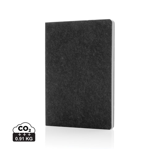 PHRASE GRS CERTIFIED RECYCLED FELT A5 NOTEBOOK