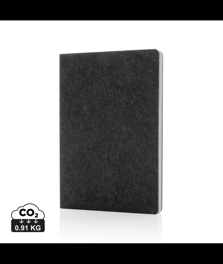 PHRASE GRS CERTIFIED RECYCLED FELT A5 NOTEBOOK