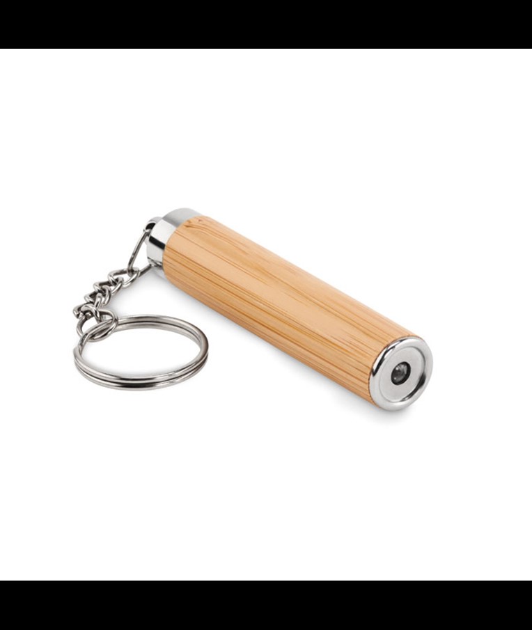 PIANTI - MINI LINTERNA BAMBÚ LLAVERO