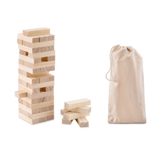 PISA - JUEGO TORRE DE MADERA