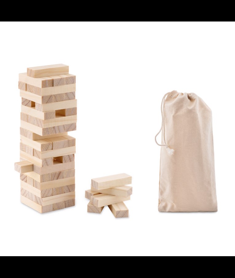 PISA - JUEGO TORRE DE MADERA