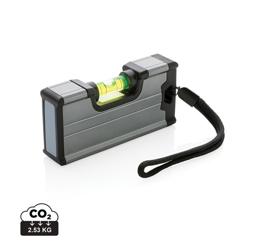 POCKET-SIZED SPIRIT LEVEL WITH MAGNET