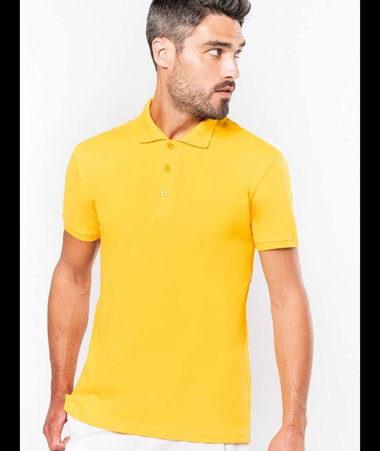 POLO DE PIQUÉ DE MANGA CORTA