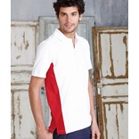 POLO MANGA CORTA BANDERA KARIBAN BICOLOR