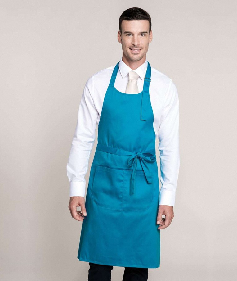 POLYESTER COTTON APRON WITH POCKET