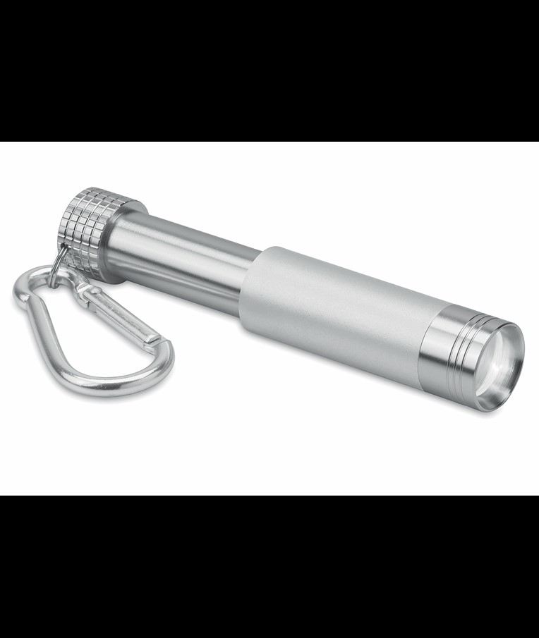 POP LIGHT - LLAVERO ALUMINIO ABS CON LED