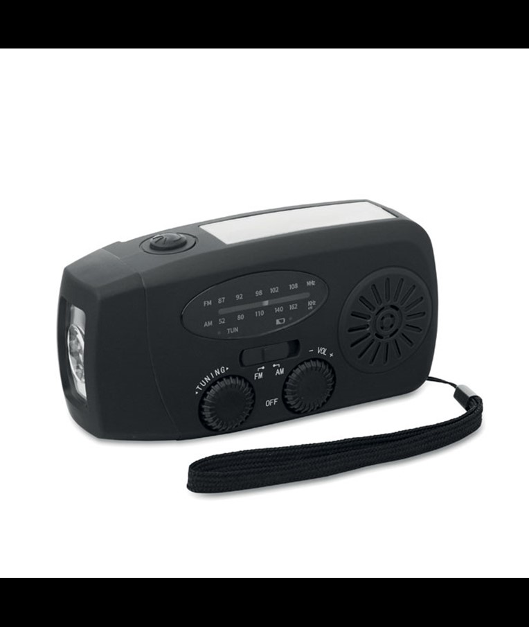 PORTABLE RADIO ONDA WITH LED TORCH