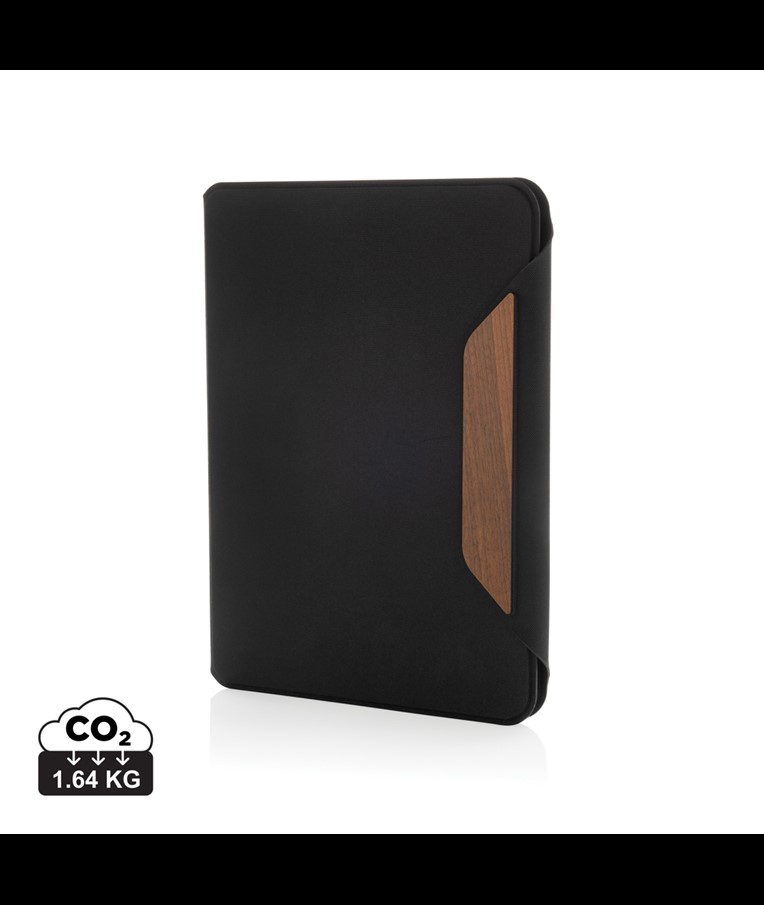 PORTAFOLIO A4 TERI AWARE™ RPET Y NOGAL