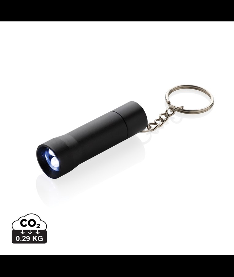 PORTE-CLÉS TORCHE EN ALUMINIUM RECYCLÉ RCS FLASH