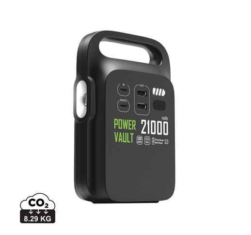 POWER VAULT 21.000MAH TRAGBARE POWERSTATION AUS RCS RPLASTIK