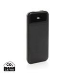 POWERBANK 10.000MAH EN PLASTIQUE RCS AVEC CÂBLES TURBOPACK