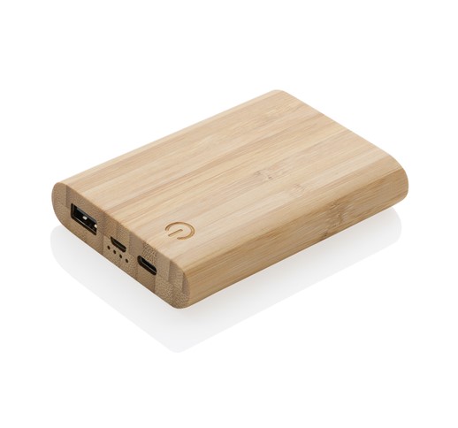 POWERBANK DE BAMBÚ 5.000 MAH