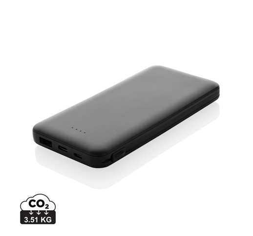 POWERBANK LOCKHART 10.000 MAH MIT INTEGRIERTEN KABELN RCS