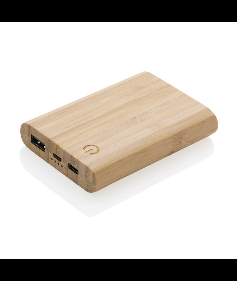 POWERBANK OD BAMBUSA S FSC® CERTIFIKATOM OD 5.000 MAH